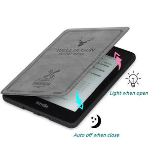 Étui en TPU souple pour livre électronique en cuir PU antichoc pour <span class=keywords><strong>Kindle</strong></span> KPW 5 - Product Image 4