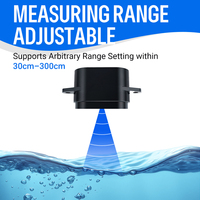 Capteur de niveau d'eau ultrasonique filaire DYP-L07 exclusif à grande compatibilité d'installation pour la surveillance du niveau de l'eau grise des réservoirs de camping-cars