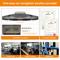 VIVIHUD Écran de Conduite Portable Universel Intelligent GPS Électronique OBD 2,99 Pouces Android Auto Carplay HUD Affichage Tête Haute