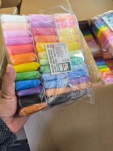 Pâte à modeler PVA super légère à séchage à l'air, jouets pour la maternelle, pâte à modeler en plastique, sac en vrac, vente en gros, pâte à modeler Slime - Product Image 4