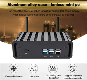Sharerdp <span class=keywords><strong>Intel</strong></span> Celeron <span class=keywords><strong>I3</strong></span>แกน J1900 I5 I7ประมวลผล5200U 4200U <span class=keywords><strong>4500U</strong></span> 6100U Windows10 Linux Quad <span class=keywords><strong>Core</strong></span> ฝัง Mini PC ITX - Product Image 5