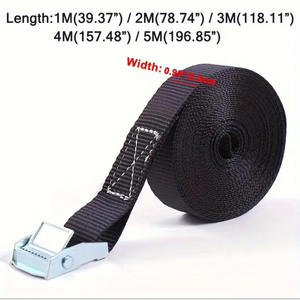 Sangle d'arrimage en nylon Wantu 25 mm avec boucle à cliquet en alliage de zinc pour le regroupement de marchandises - Product Image 5