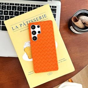 PH694 adapté pour Samsung pour <span class=keywords><strong>Galaxy</strong></span> S25 étui de téléphone Ultra tissé pour Samsung S25 étui de protection Plus respirant - Product Image 2