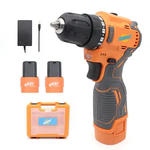 JSPERFECT Professional Cordless Drill With Hammer Driver Combo Sets