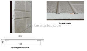 16mm espessura isolados painéis com aço inoxidável plana superfície sanduíche painel para parede externa <span class=keywords><strong>Clading</strong></span> - Product Image 2