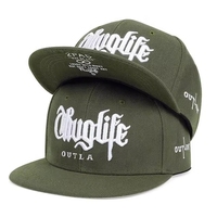 Gorras de Béisbol Personalizadas al por Mayor de Alta Calidad, 6 Paneles, Bordado 3D, Visera Plana, Estilo Hip Hop, Moda Urbana