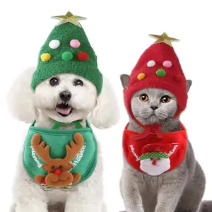Giáng Sinh Vật Nuôi Mèo Con Chó Mũ Santa Nhỏ Con Chó Con Xmas Kỳ Nghỉ Trang Phục Đồ Trang Trí Cosplay Đạo Cụ Mũ 2023 Giáng Sinh Đảng Pet Nguồn Cung Cấp