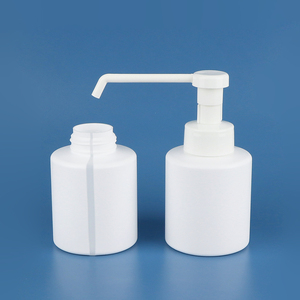 Mini bouteille de lavage à la main vide HDPE mat 350ml avec longue buse - Product Image 2