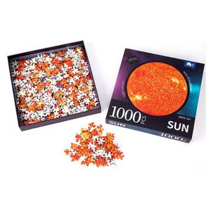 Custom Round Shape Jigsaw <b>Puzzles</b> Paper 3D 1000pcs Children Adult Toy <b>Puzzle</b> for Kids - Product Image 6