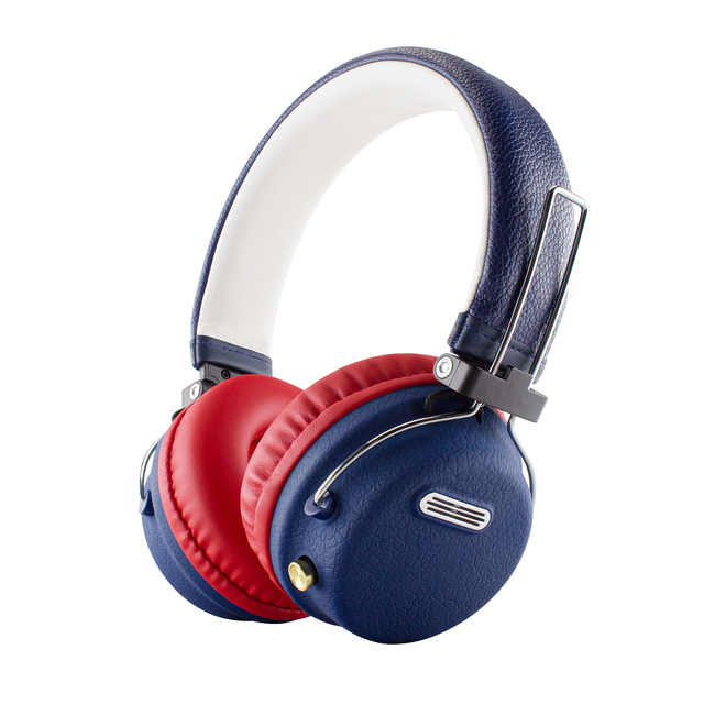 Retro Foldable Over-Ear Wireless Headphones 5.4 IPX4 Waterproof JL Chipset 20 Hours Stereo/Surround Sound Bass LED Type-C