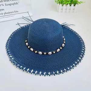 หมวกปีกกว้างขายส่งสำหรับผู้หญิง เหมาะสำหรับชายหาด ฤดูร้อน กันแดด ท่องเที่ยว ปั่นจักรยาน - Product Image 4