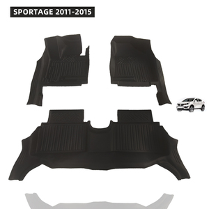 Alfombrilla de coche 5D TPE al mejor <span class=keywords><strong>precio</strong></span> de fábrica, accesorios interiores coloridos, juego completo de abrasión, alfombrilla de suelo de coche para <span class=keywords><strong>SPORTAGE</strong></span> 2011-2015 - Product Image 1