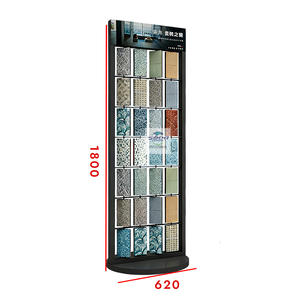 Metall-Teppich-Präsentationsständer mit Modernem Design für Einzelhandelspromotion & Anpassbaren Regalen & Logo - Product Image 3