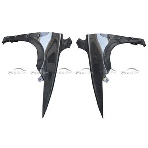 Para Volkswagen VW Golf MK8 GTI, Alerones Laterales de Fibra de Carbono Estilo H2 para Parachoques Delantero, Paneles Divisores, Spoiler, Accesorios de Tuning - Product Image 2