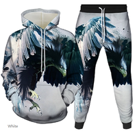 Vente en gros, impression par sublimation, broderie, polyester, pull-over personnalisé pour hommes, sweat à capuche de grande taille, ensemble de sweatshirts à capuche imprimés en 3D pour hommes