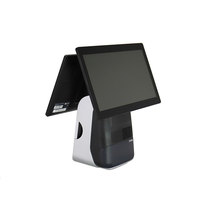 Système POS tout-en-un à double écran tactile capacitif CITAQ T80P 15'' Windows/Linux 4 Go DDR + 64 Go SSD Garantie de 3 ans