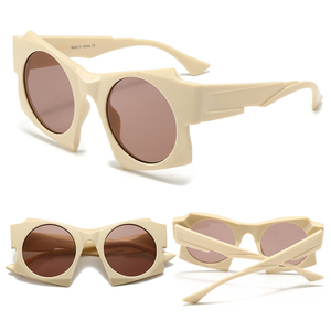 Dl Kính 2024 tương lai vuông BAT Kính mắt không thường xuyên khung High End lunettes UV bảo vệ Kính mát thời trang tùy chỉnh - Product Image 6