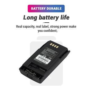 FTN6574 Wiederaufladbarer 3,6V Li-Ionen-Akku für MTP850/MTP830S/CEP400/MTP800/PTX850 Walkie-Talkie Schwarz auf Lager - Product Image 4