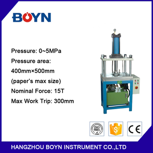 PL8-C phòng thí nghiệm Mẫu tấm ép dầu ép thủy lực để nâng cao mật độ của các đối tượng độ mịn sức mạnh - Product Image 6