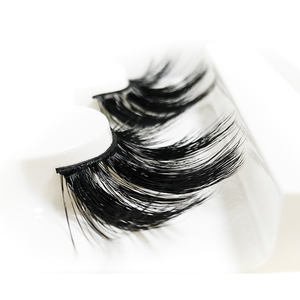 Crea tus Propias Pestañas Postizas Veganas de Lujo, Suministro al por Mayor, Dramáticas, Ligeras, 6D, 25mm, Gruesas, Largas, de Visón Sintético - Product Image 3