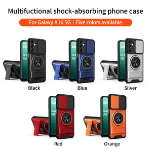 Funda Protectora para Teléfono Inteligente con Protección de Cámara Magnética Resistente a Golpes, TPU+PC, para Samsung Galaxy A16 <span class=keywords><strong>5g</strong></span>, Cubierta Trasera - Product Image 6