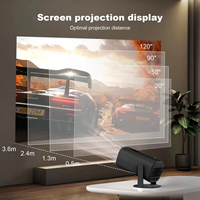Projecteur P30 Pro 180 lumens ANSI Android 11 Wifi double Haute luminosité Décodage 4k Vente chaude en Europe Mini projecteur Android