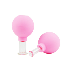 Kit de ventouses faciales en verre pour <span class=keywords><strong>massage</strong></span> sous vide <span class=keywords><strong>anti</strong></span>-<span class=keywords><strong>cellulite</strong></span> - PVC pour <span class=keywords><strong>massage</strong></span> corporel, drainage lymphatique et fascia - Product Image 3