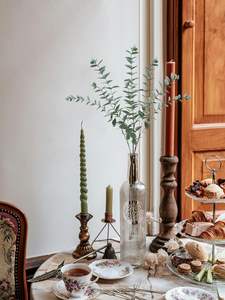 Ramas de Hojas de Eucalipto Artificiales en Oferta, Tallos de Hojas de Plástico para Decoración de Bodas, Hogar y Fotografía - Product Image 6