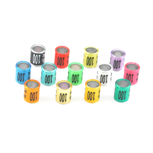 GSF Custom Bird Leg Bands 2025 Custom Your Name Número de teléfono Canary Parrot Lovebird Pigeon Rings - Product Image 2