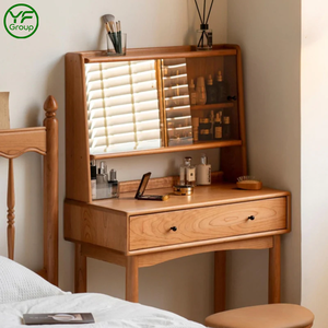 <span class=keywords><strong>Commode</strong></span> de style nordique <span class=keywords><strong>en</strong></span> bois de cerisier massif avec <span class=keywords><strong>tiroirs</strong></span> <span class=keywords><strong>en</strong></span> bois de buis pour la chambre à coucher - Product Image 2