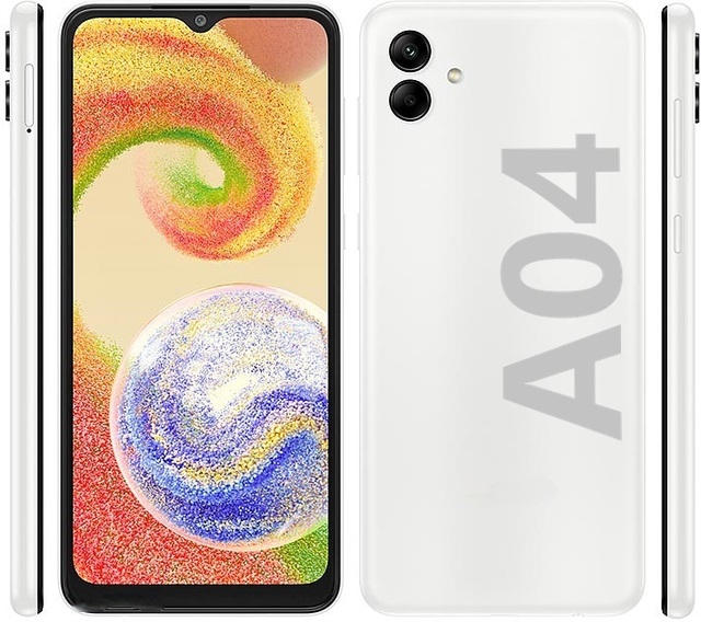 Ultra Low Price Mobile Phones A04 GSM / HSPA / LTE SM-A045F Android Smartphone Complete Set of Accessories