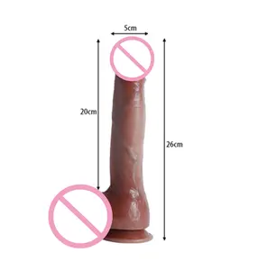 XXL dildo soft dildo liquid silicone manual masturbation device for female adult sex products dildo anal