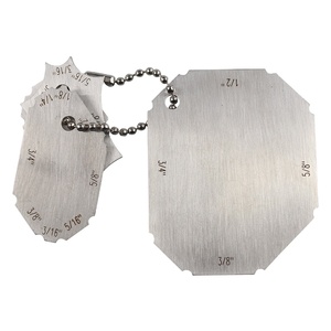 Welding <b>Tools</b> Stainless Steel Welding <b>Gauge</b> Key Pocket Gage 3 Pcs <b>Gauge</b> Set Weld Seam Test Ulnar Inspection Ruler - Product Image 2