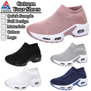Nouvel Arrivage Baskets pour Femme Respirantes à Coussin d'Air Chaussures de Sport Décontractées pour la Course et la Marche Confortables - Product Image 1