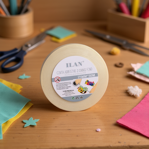 Nastro biadesivo Iln 25 mm x 50 m sottile per artigianato e riparazioni - Product Image 2