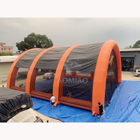 2025 nouveau Style interactif Paintball abri qualité gonflable Paintball tente arène Portable gonflable dôme pour usage Commercial
