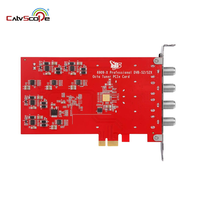Catvscope TBS6909-X V2 DVB-S2X Tarjeta Sintonizadora PCIe de 8 Canales, Receptor de Satélite Digital, Tarjeta de Transmisión IPTV FTA