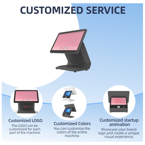 Terminal de point de vente tout-en-un de 15,6 pouces avec imprimante, caméra, NFC, SDK Android 11 pour les restaurants et les supermarchés - Product Image 4