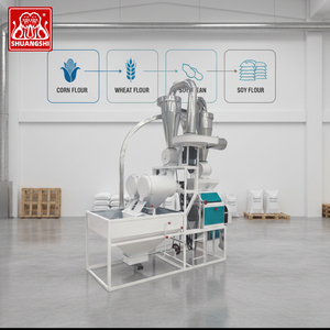Molino Compacto para Producción de Harina de Trigo, Maíz y Granos de Desayuno, Capacidad de 5 Toneladas por Día, Ideal para Pequeñas Empresas - Product Image 2