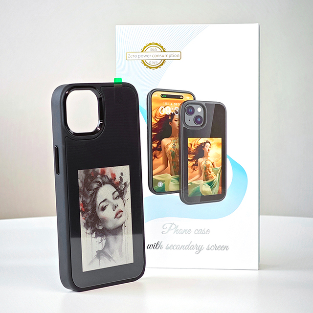 NFC Smart Photo Mobile Case NFC E Ink Phone Case NFC Ink Screen Phone Case for iPhone 13 14