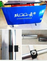 C-TOP ZT-0015 Installation facile, détachable, en acier bleu ABS, pare-balles de tennis de table en tissu, ensemble de 6 pièces, optimal