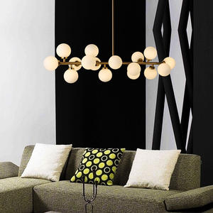 Lampadario Hoist Shops Gypsy Tower Prism Loft, Lampadari da Salone, Piccolo Argano a Catena, Pearl Agnes Patio 6500K Blown Quran - Product Image 6