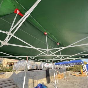 <span class=keywords><strong>Tenda</strong></span> Pubblicitaria Portatile 3x3 Automatica Pieghevole con Stampa Digitale, Gazebo a Quattro Angoli per Esposizioni all'Aperto - Product Image 2