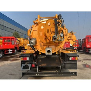 Camion de nettoyage haute pression diesel 4x2 Isuzu de Chine avec réservoir de 6000 L et normes d'émission Euro 4/6 pour le dragage des canalisations et des égouts - Product Image 6