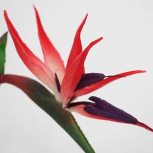 Nhân Tạo Tropicals Hoa Trang Trí Nội Thất Mềm PVC Nhân Tạo Bất Cảm Ứng Chim Thiên Đường Nhà Máy Hoa - Product Image 2