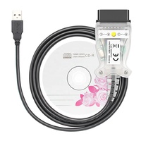 Herramienta de diagnóstico OBD2 para coche, escáner FTDI FT232RL, Chip K-LINE, interfaz DCAN K + DCAN OBD2, Cable para BMW