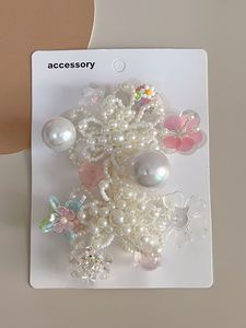 Adornos de Perlas Hechos a Mano para Zapatos, para Zuecos y Bailarinas, Decoraciones Estéticas con Cristales Brillantes, Venta Directa de Fábrica - Product Image 5