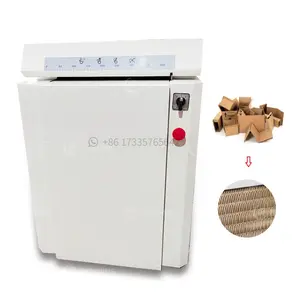 Chất thải tái chế giấy huỷ bao bì Filler hộp carton Shredder các tông sóng cắt chéo Shredder