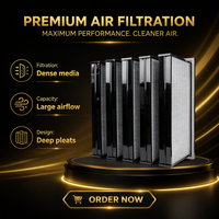 Filter Udara Kimia Karbon Fase Gas untuk Pengendalian Debu