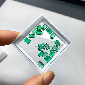 YinZheng Hot Sale hydro thermaler Smaragd OCT Step Cut loser Edelstein synthetischer kolumbia nischer Smaragds tein - Product Image 5